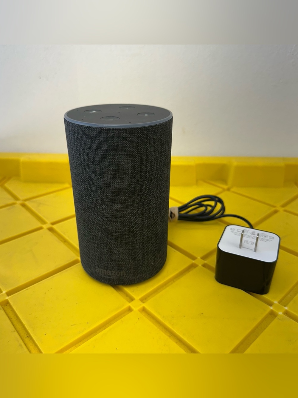 Amazon Echo 2nd Generation Gray Wireless Bluetooth Alexa Enabled Smart Speaker